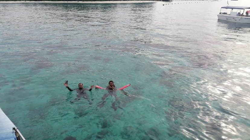 Reef diving
